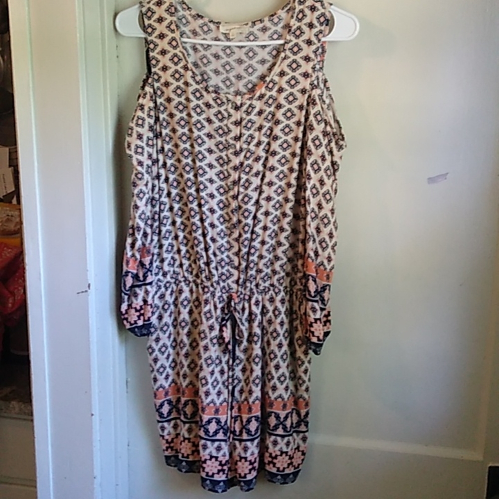 Mystree Cold-shoulder Jumper/Romper, Small NWOT